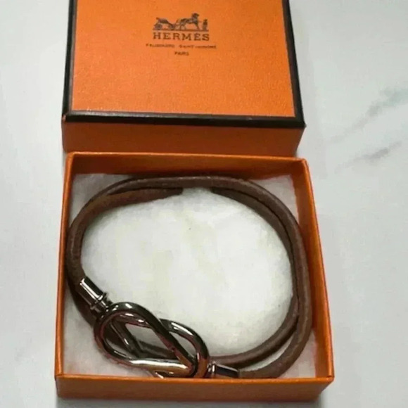 Hermes Atame Leather Bracelet or Choker + Box - Picture 6 of 7